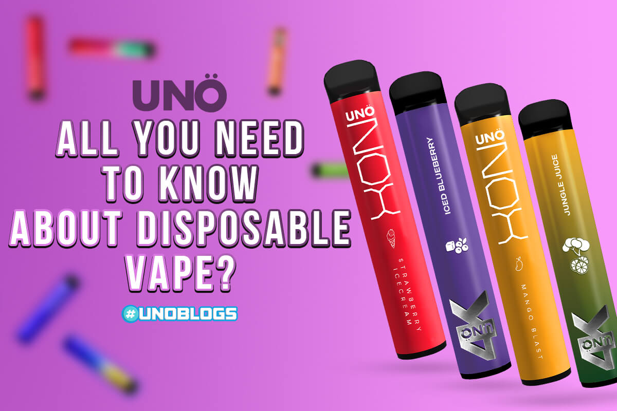 All You Need To Know About Disposable Vape